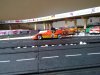 Hier die Neuen Strassenpfosten mit einem Porsche 936 Jgermeister